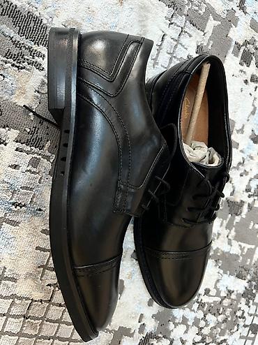 Мужская обувь: Мужские туфли, 44, Clarks, Новый, цвет - Черный, Самовывоз — 6