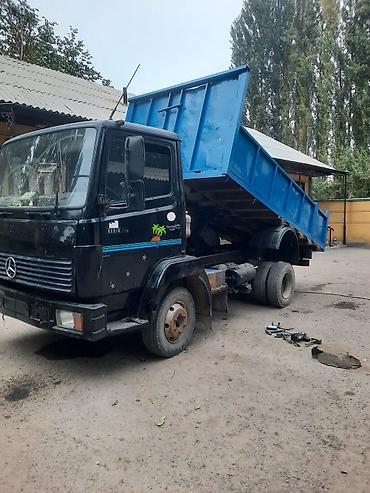 тельфер 500 кг: Самосвал Mercedes-Benz 814 с гидроподъёмом кузова. - Стальная — 2