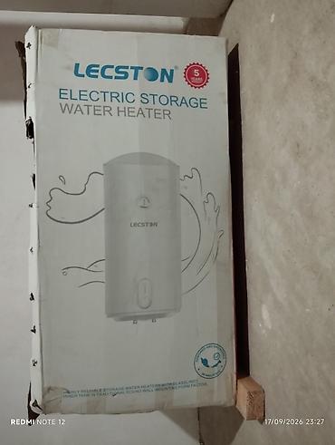 Бытовая техника: Lecston elektrik su qızdırıcısı – 80 L - Şaquli divar tipli — 2