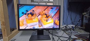 мониторы gb led (светодиодная подсветка): Монитор, Acer, Б/у, 18" - 19"