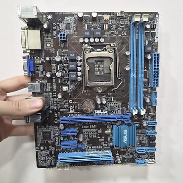 Материнская плата для ПК, Новый, Asus, LGA1155, Micro-ATX