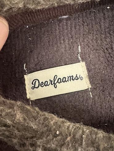 обувь женская зима: Домашние мужские мокасины Dearfoams Абсолютно новый, фирменное — 4