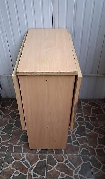 Ev və bağ: MDF/LDSP materialından qatlanan masa - Model: yanlardan açılan — 1
