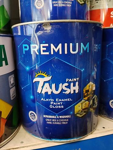 эмаль краска: Taush Premium Paint — алкидная эмалевая краска с глянцевым финишем — 1