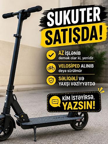 explore smart samokatları: Elektrikli skuter satılır. Xüsusiyyətlər: - Rəqəmsal göstərici — 1