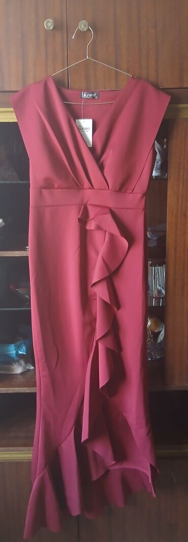 Вечернее платье, Миди, 2XL (EU 44)