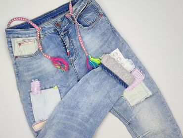 buty rick and morty cropp: Jeansy damskie, rozmiar S