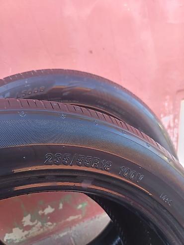 kondisaner mini: 235/55 R18 ölçüdə Premiun LS668 şinləri. Yan divarında görünən — 4