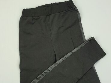 stradivarius spodnie czarne: Spodnie dresowe, 16 lat, stan - Bardzo dobry