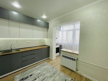 срочная продажа квартир в бишкеке без посредников: 2 бөлмө, 60 кв. м, 106-серия, 9 кабат, Дизайнердик ремонт