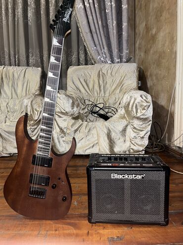 Elektro gitaralar: Elektron gitara, Ibanez, 6 sim, Yeni