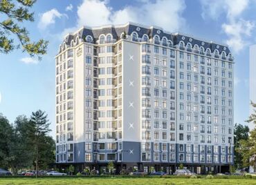аренда квартир жибек жолу: 1 бөлмө, 50 кв. м, Элитка, 12 кабат, ПСО (өзү оңдоп түзөтүп бүтүү үчүн)