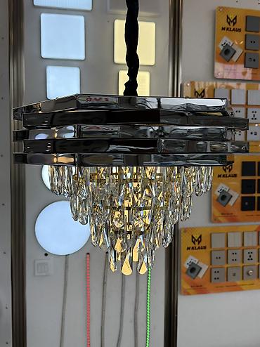 guzgu samdan: Çılçıraq, 10 və daha çox lampa, Metal — 1