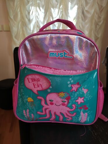 drveni dubak za bebe: Kid's backpack, For girls, color - Pink