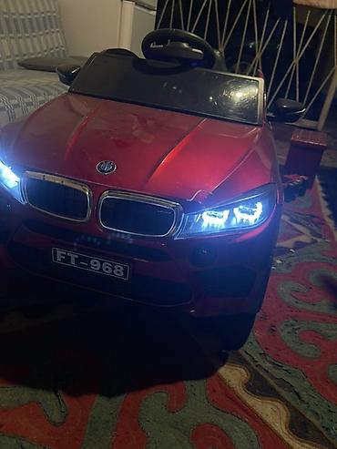электрокар мини: Электромобиль для детей BMW красный — 3