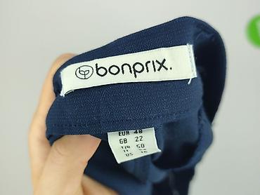 spódnico spodnie pull: Bonprix, Spodnie materiałowe damskie, rozmiar 4XL — 4