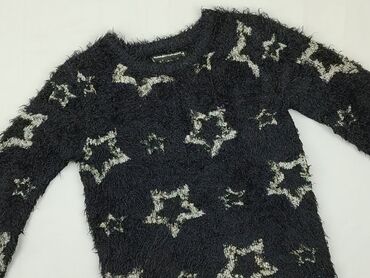 błękitny sweterek z rozkloszowanymi rekawami mango: Sweater, Young Dimension, 9 years, 128-134 cm, condition - Fair