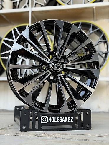 work r18: Литые Диски R 17 Toyota, Комплект, отверстий - 5, Новый — 5