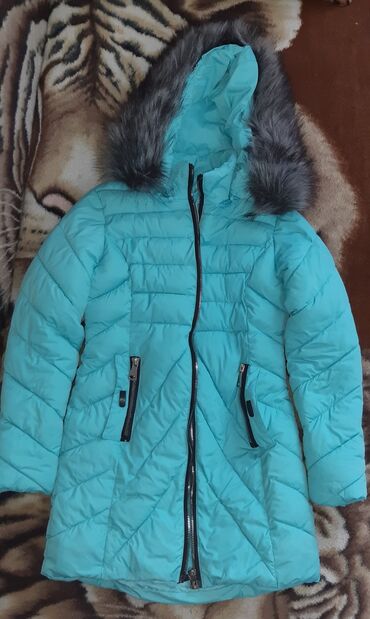зимние куртки женские 2021 бишкек: Пуховик, Длинная модель, XL (EU 42)