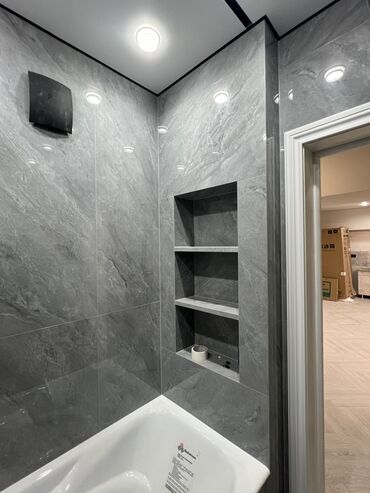 Укладка плитки: Гидроизоляционные работы, Подготовка стен для грунтовки, Подготовка стен для укладки | Стеклянная плитка, Керамическая плитка, Керамогранитая плитка | Вертикальная укладка, Горизонтальная укладка, Диагональная укладка Больше 6 лет опыта — 15