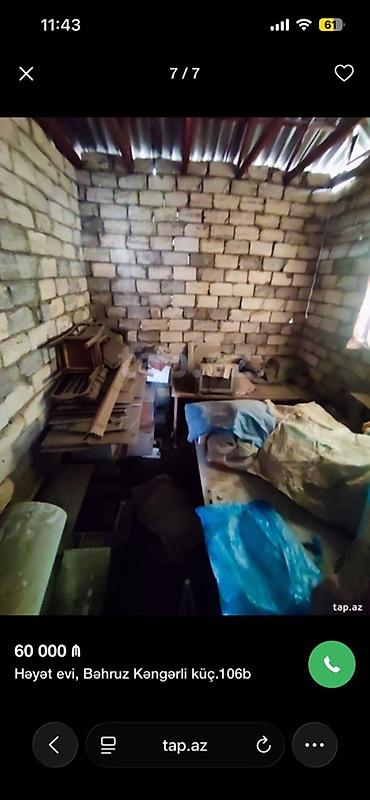 ipotekada olan evler sumqayit: Həyət evi – Bəhruz Kəngərli küç. 106b - Ünvan: Bəhruz Kəngərli — 7