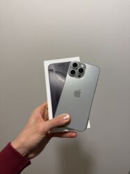 китайский айфон 16 про макс: IPhone 16 Pro Max, Б/у, 256 ГБ, Natural Titanium, Защитное стекло, Коробка, 100 %