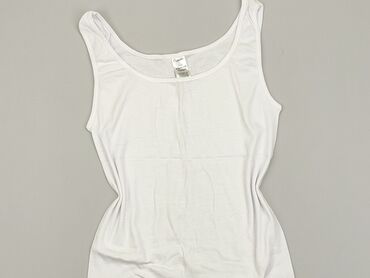 białe t shirty plus size: Bluzka Damska, L, stan - Idealny