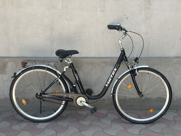 велосипеды 26 размер: Городской велосипед, Другой бренд, Рама XL (180 - 195 см), Сталь, Германия, Б/у