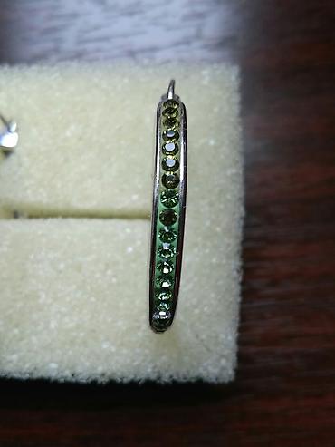 серебро продаю: Серебряные серьги, Проба 925, Цирконий, Женские, Новый — 4