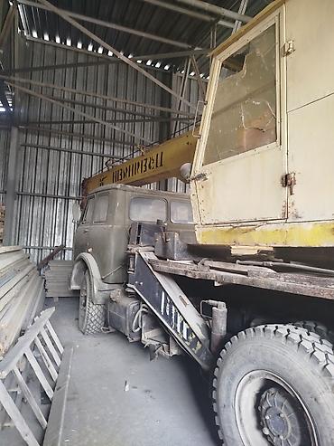 Другой транспорт: Автокран МАЗ — 3