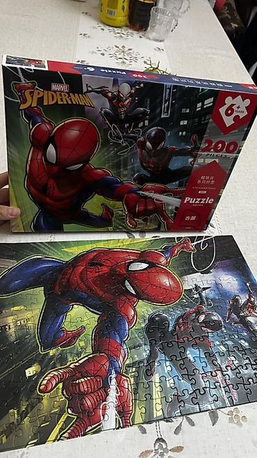 маска spiderman: Пазл Marvel Spider‑Man — 200 деталей Пазл новый - Тематика — 3