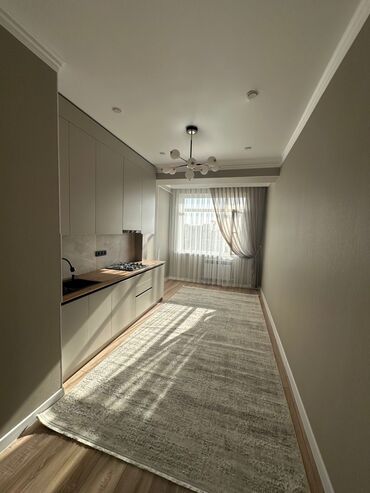 раздольный ак жол: 1 комната, 44 м², Элитка, 6 этаж, Дизайнерский ремонт