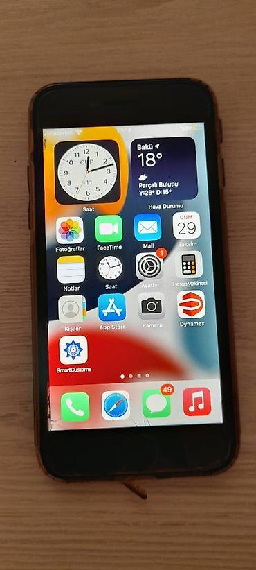 apple iphone se 2022: IPhone SE 2022, 64 GB, Ağ, Sənədlərlə, Barmaq izi, Face ID — 5