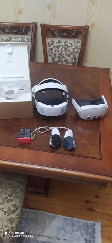 Video oyunlar üçün aksesuarlar: Meta Quest 3 VR eynəyi – 128 GB Super veziyetdedi yeniden seçilmir — 7
