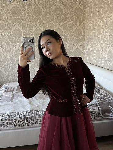 этно кийим: Кече көйнөгү, Узун модель, Жеңдери менен, L, XL — 2
