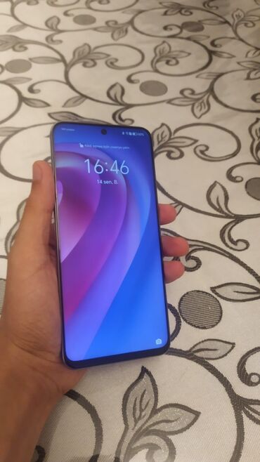 Infinix: Honor 8X, 128 GB, rəng - Boz, Barmaq izi