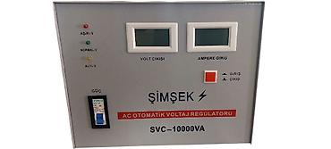 №: 5861 Məhsulun adı: Gərginlik tənzimləyicisi Simsek SVC-10000VA lalafo.az -da №: 5861 Məhsulun adı: Gərginlik tənzimləyicisi Simsek SVC-10000VA