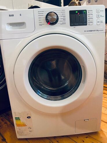 bakcell nomreni nece aktiv etmek olar: Paltaryuyan maşın Samsung, 8 kq, Pulsuz çatdırılma