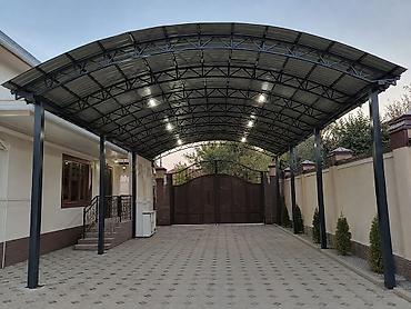 Арочные навесы для двора и парковки под ключ г Ош - Каркас — 1