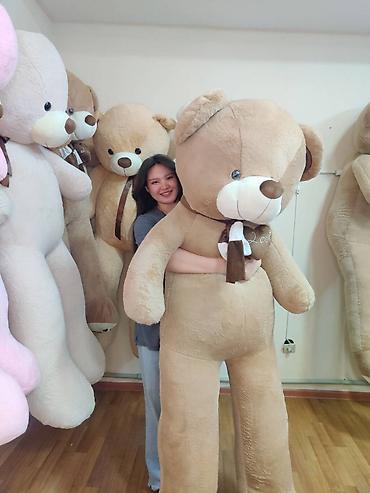 Игрушки: Большие мишки Бесплатная доставка 🧸60 см 1000 сом (Бесплатная — 10