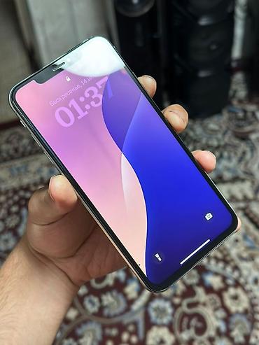 Apple iPhone: IPhone Xs Max, Б/у, 64 ГБ, Deep Purple, Чехол, 100 % — 1
