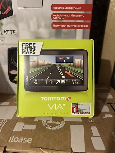 TomTom VIA 135 M (Europe) avtomobil naviqatoru - Pulsuz ömürlük