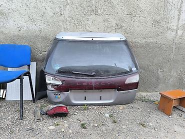 рейлинги на ауди: Крышка багажника (пятая дверь) Subaru Legacy Б4 универсал серебристый — 1
