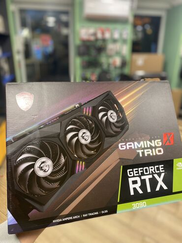 Videokartlar: Videokart MSI GeForce RTX 3090, 8 GB, Yeni