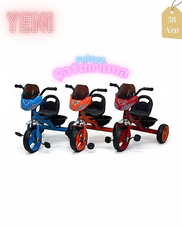 Velosipedlər: Yeni Üç təkərli Uşaq velosipedi 12", Pulsuz çatdırılma — 8
