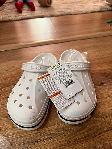 кроксы крокс crocs: Сабо, 37.5, 38, 37, Crocs, Новый, цвет - Белый, Самовывоз, Платная доставка — 2