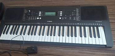 yamaha sintezator: Yamaha PSR-E373 sintezator - 61 ədəd tam ölçülü klaviş - LCD ekranlı — 1