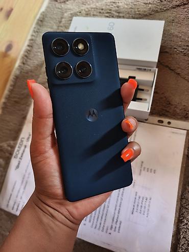 nar saatliq internet: Motorola 512 GB, rəng - Mavi, Zəmanət — 6