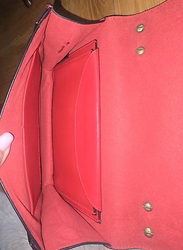 Torbe: Christin Dior J'adore kozna torba. J'ADIOR Shoulder Bag, crvena — 8