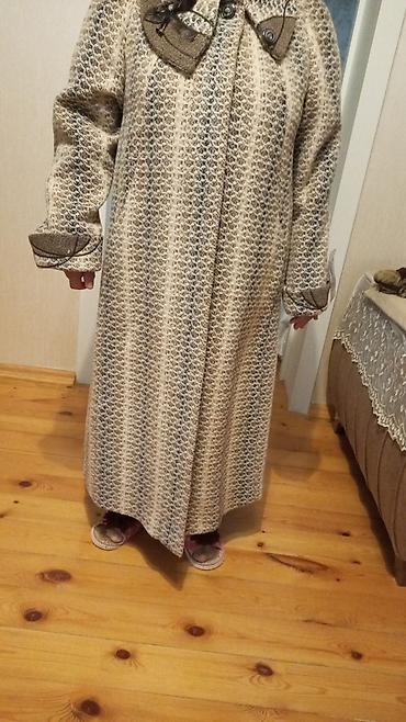 пальто zara: Пальто, 6XL, цвет - Бежевый — 2